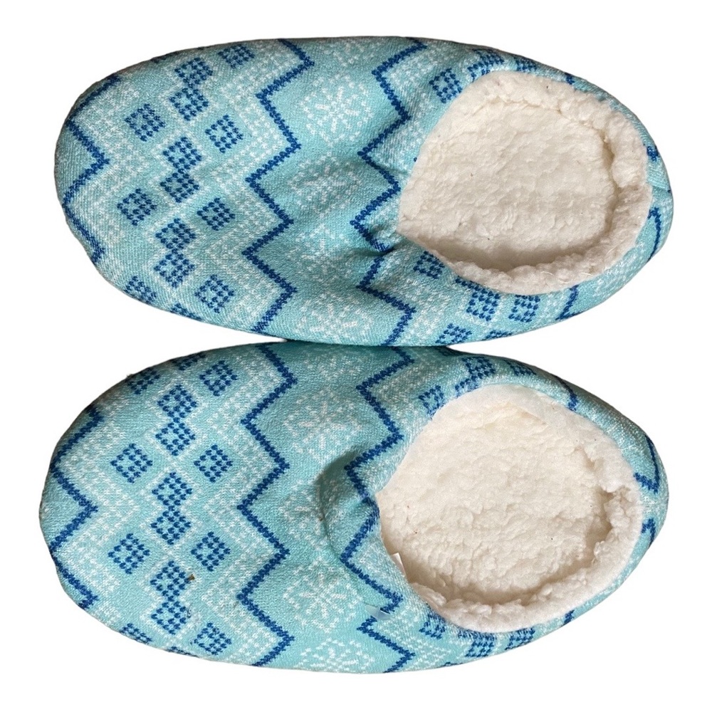 New Faire Isle Style Slippers S / M